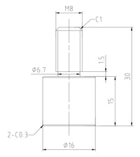 TAGA TSF-003 - Högtalarfötter Högtalarfötter