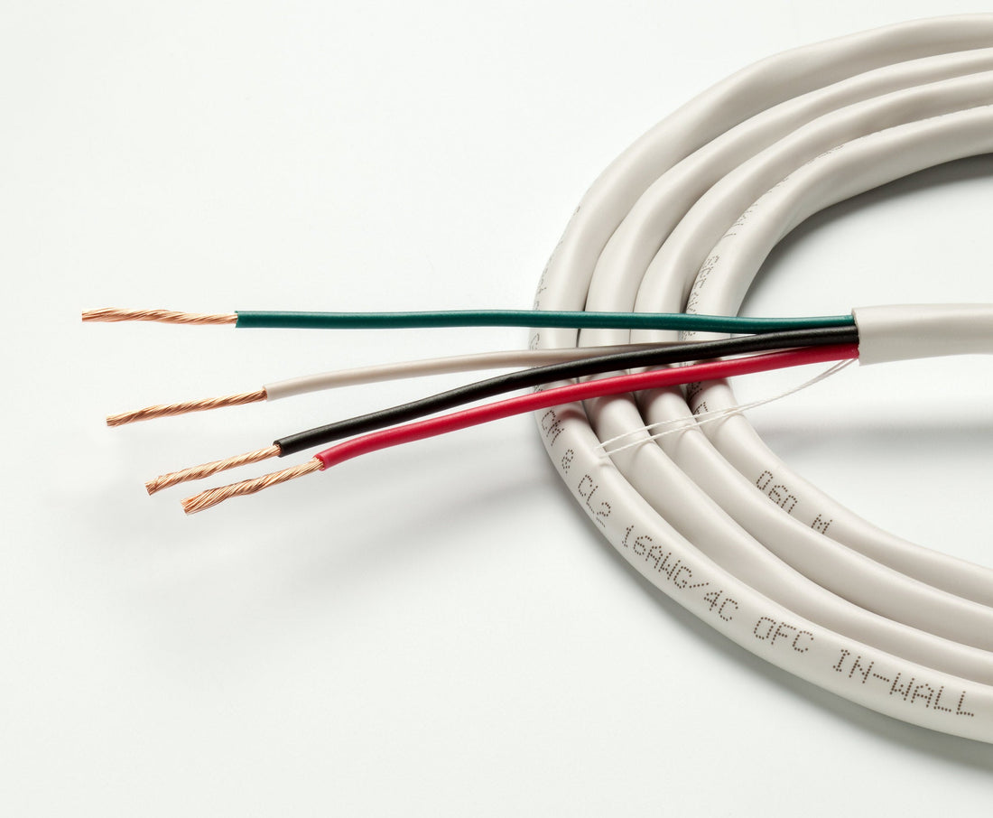 TAGA TCL-416W 4x1,7mm - Högtalarkabel installation Högtalarkabel-lösmeter