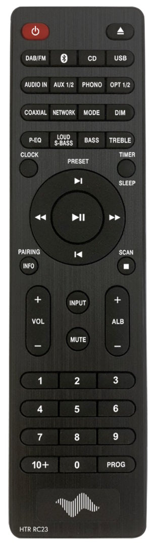 Taga HTR-1000CD v.3 - Stereoförstärkare, CD, Bluetooth FM/DAB+ Stereoförstärkare