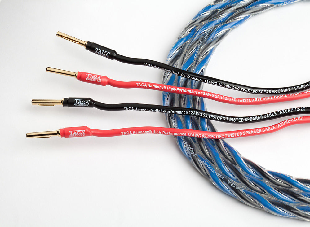 Taga Azure 12-2C Terminerad-högtalarkabel