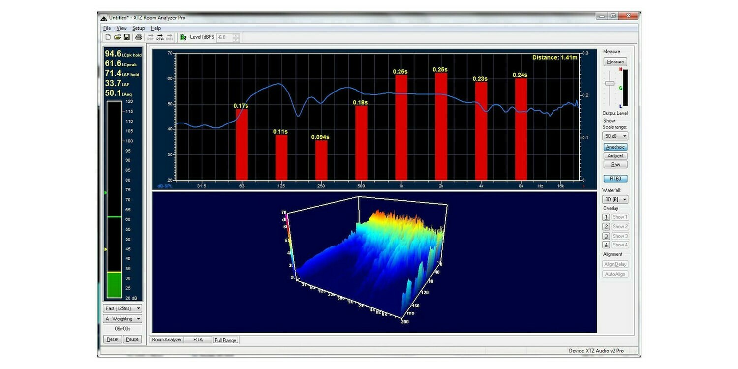 XTZ Room Analyzer II Pro Equalizer