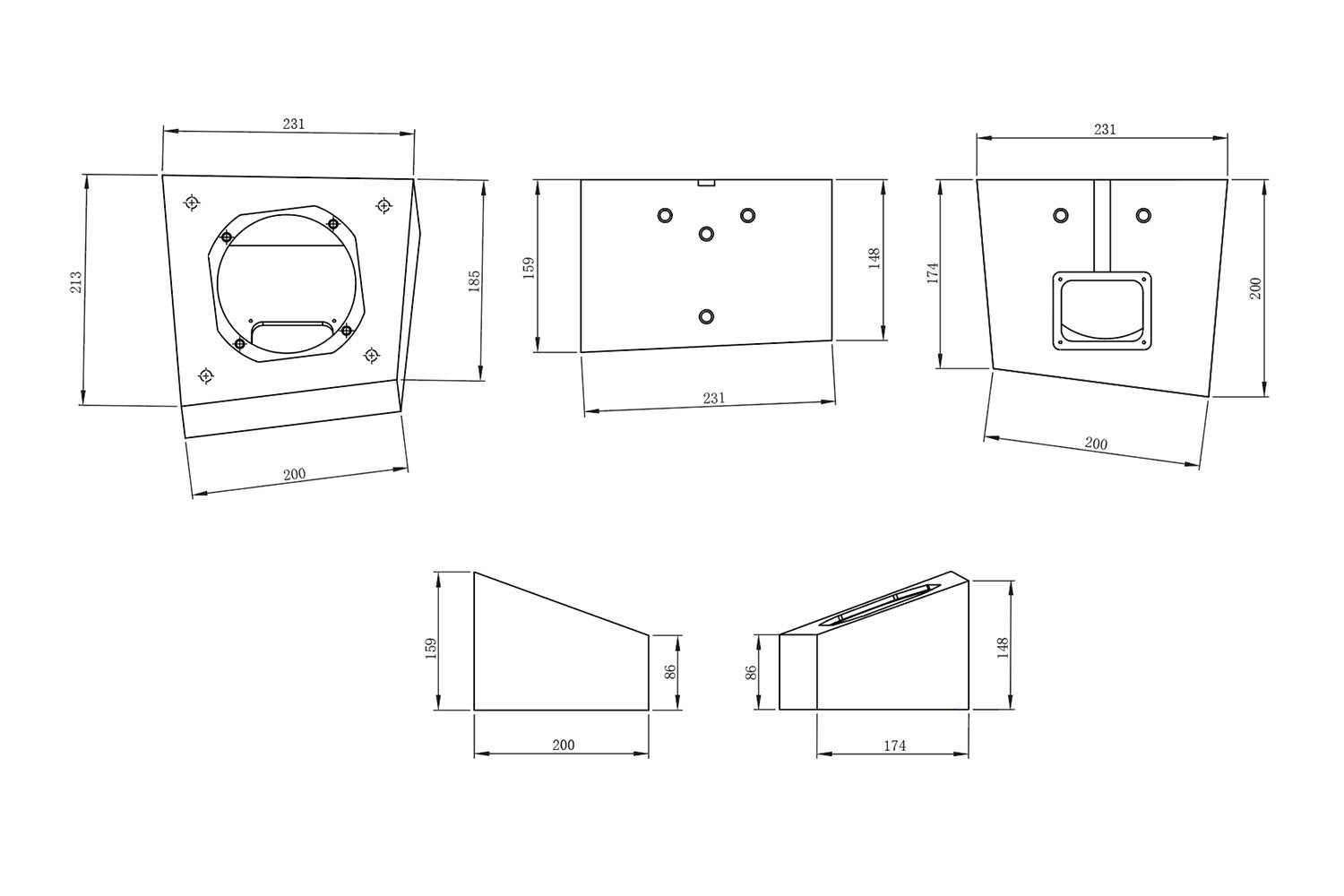 XTZ Cinema S2 Atmosphere Vägghögtalare