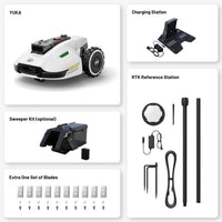 YUKA 2000 - För 2000m2 Gränskabelfri Robotgräsklippare