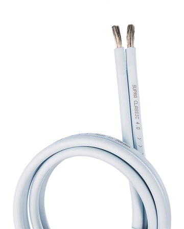 Supra Classic 4.0 2x4mm, högtalarkabel lösmeter Högtalarkabel-lösmeter Blå
