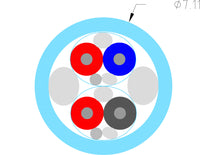 Supra Y-Link 2RCA - 1RCA Analog RCA-kabel