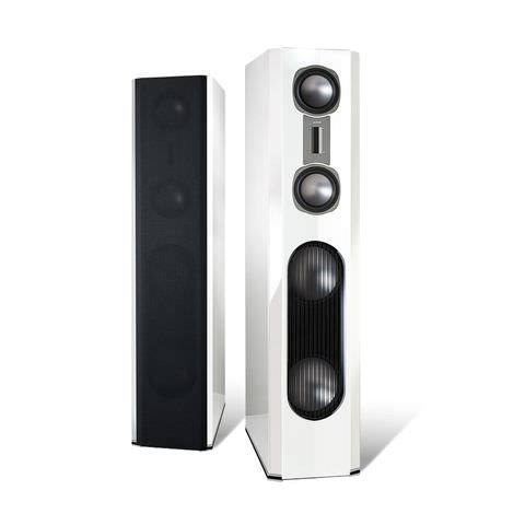 Quadral Aurum Vulkan 9 Golvhögtalare Vit pianolack