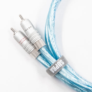 Supra Sword Excalibur ISL Rhodium Analog RCA-kabel