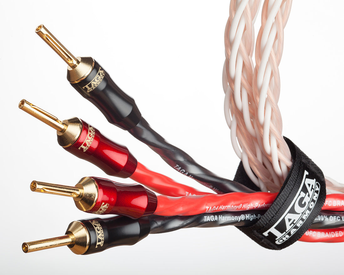Taga Platinum 18-8c Terminerad-högtalarkabel