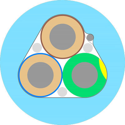 Supra LoRad 2.5 MK II - Strömkabel på lösmeter Strömkabel lösmeter