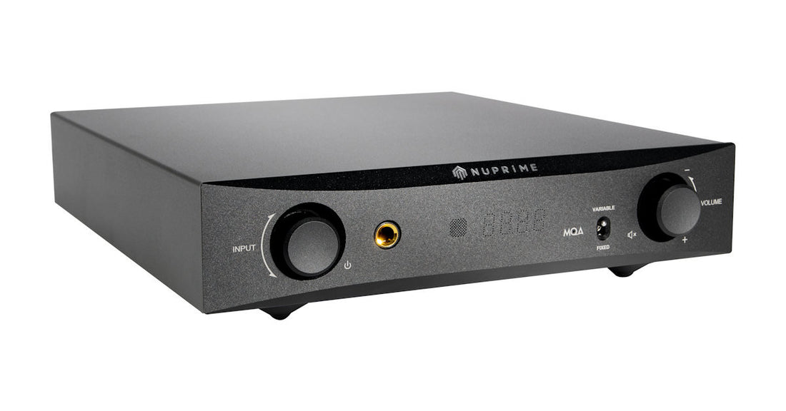 NuPrime DAC-9X D/A Omvandlare Svart