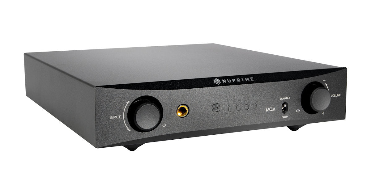 NuPrime DAC-9X D/A Omvandlare Svart