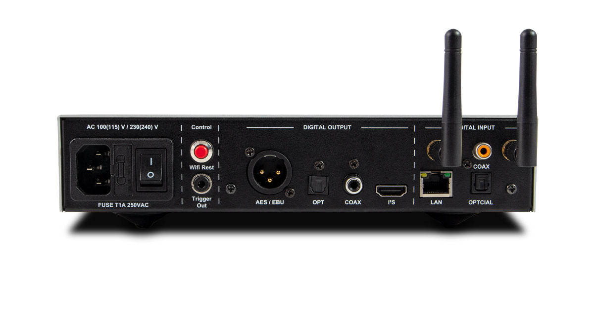 NuPrime Stream-9 - HiFi Musikstreamer, I2S, AES Nätverksspelare