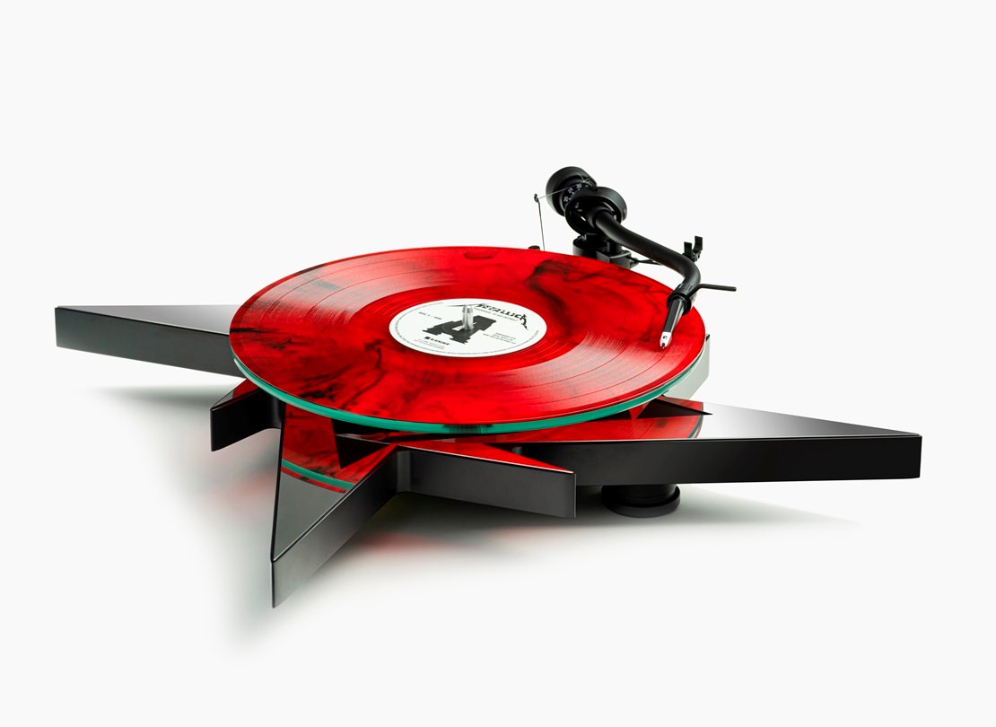 Pro-Ject Metallica Limited Edition Vinylspelare