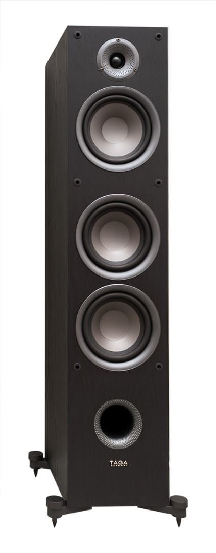 Taga TAV-607F Golvhögtalare Svart