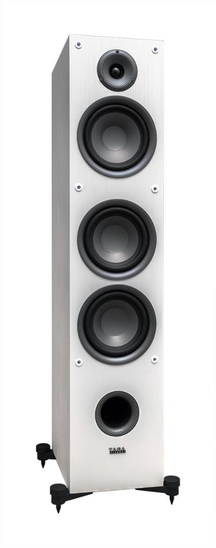 Taga TAV-607F Golvhögtalare Vit