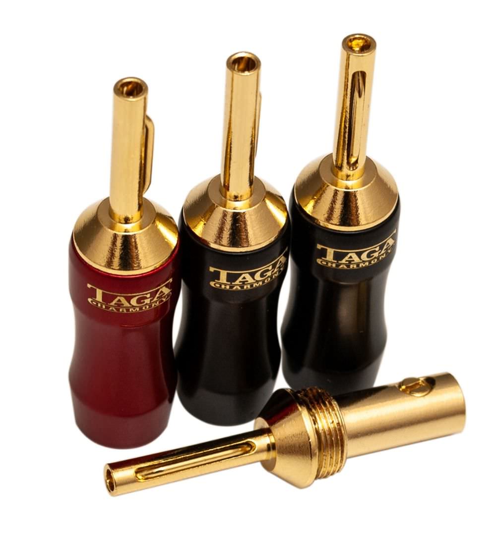 Taga TCB-008 Premium Banankontakter Banankontakter högtalare