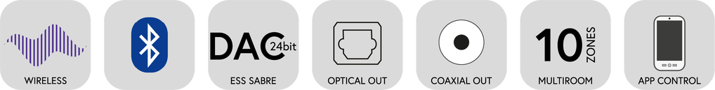 TAGA TWA-10B - Musikstreamer - DEMO Musikstreamer