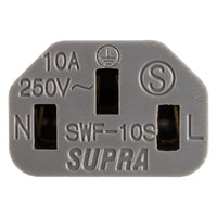 Supra Anniversary LoRad 2.5 SPC CS-EU/A CEE 7/7 (angled) - IEC C13 Strömkabel EU-standard