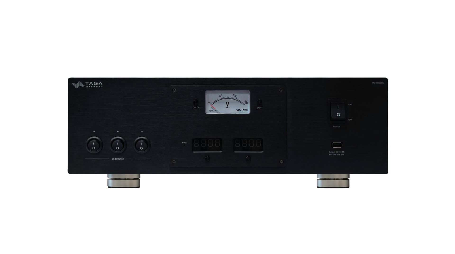 TAGA Harmony PC-10000DC - Acondicionador de corriente con bloqueador de CC