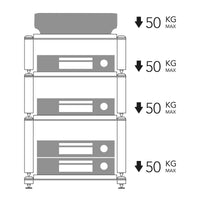 Norstone Copenhagen 2 - Modulär hifi-bänk Modulär hifi-bänk