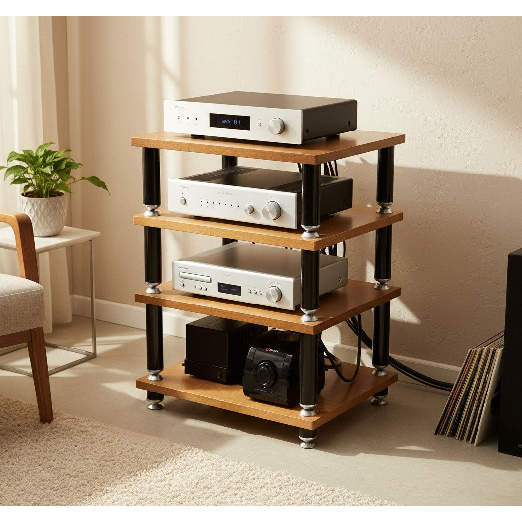 Norstone Stäbbl Bamboo - Hifi-bänk Hifi-bänk