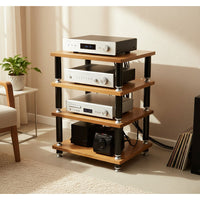 Norstone Stäbbl Bamboo - Hifi-bänk Hifi-bänk