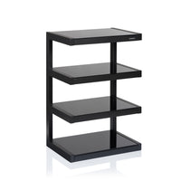 Norstone Esse Hifi - Hifi-bänk Hifi-bänk Svart/svart glas