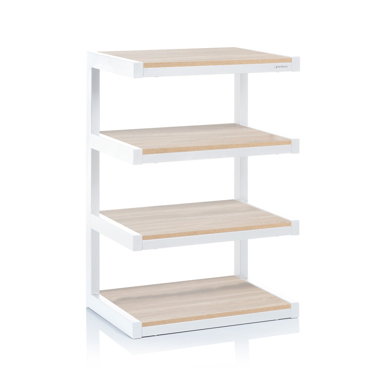 Norstone Esse Hifi - Hifi-bänk Hifi-bänk Vit/Ek
