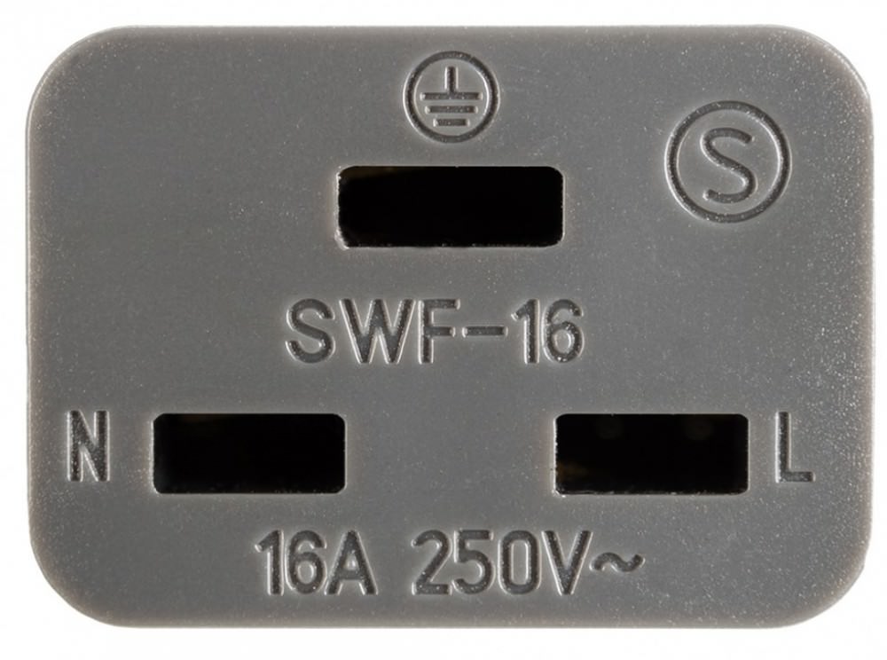 Supra Anniversary LoRad 2.5 SPC CS-16-EU CEE 7/7 - IEC C19 Strömkabel IEC C19 16A