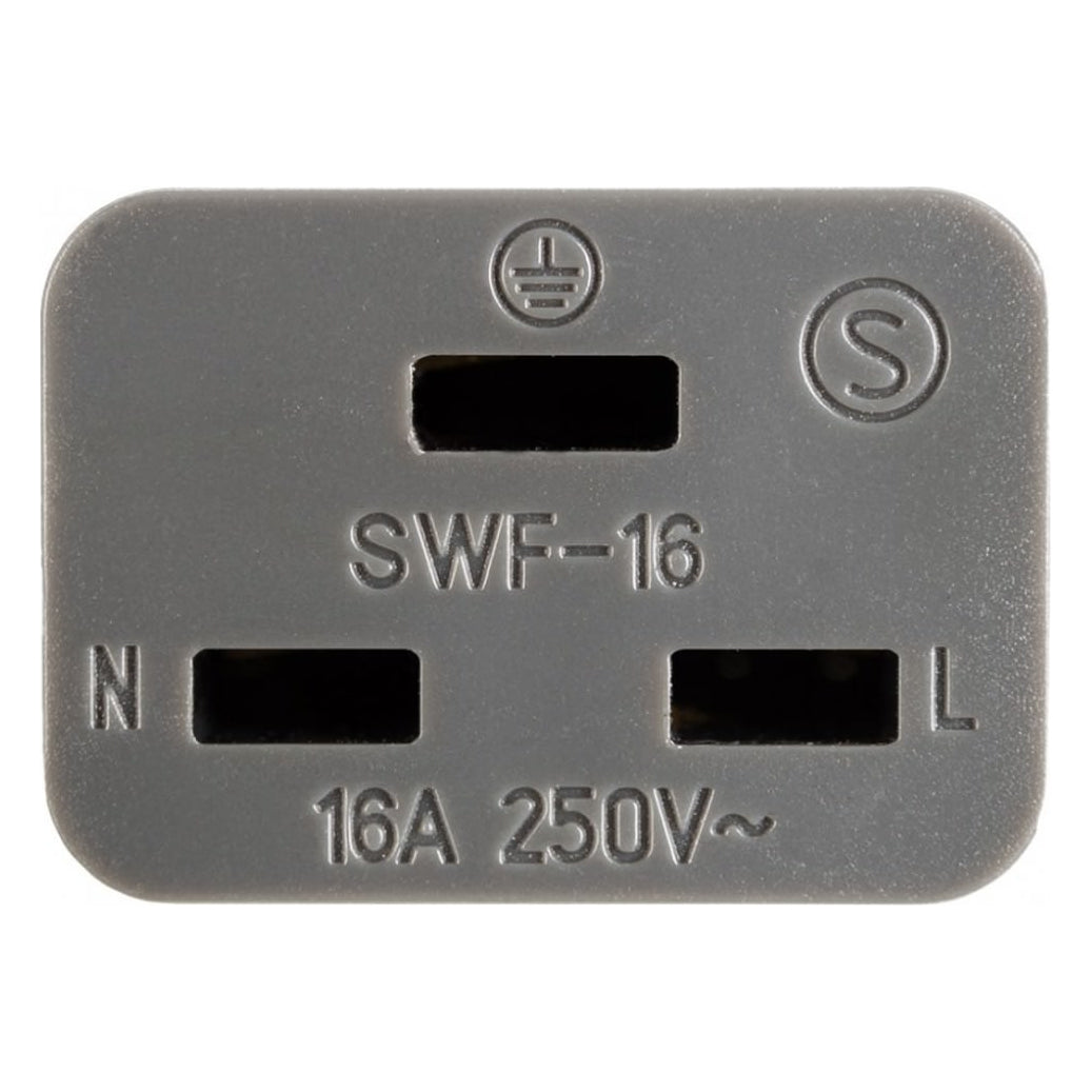 Supra Anniversary LoRad 2.5 SPC CS-16-EU CEE 7/7 - IEC C19 Strömkabel IEC C19 16A