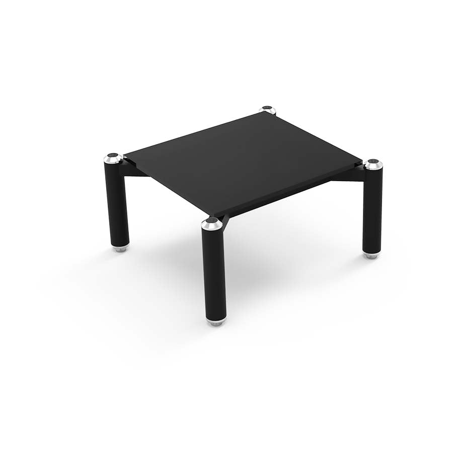 Norstone Spider 3 - Modulär hifi-bänk Modulär hifi-bänk Svart/svart glas