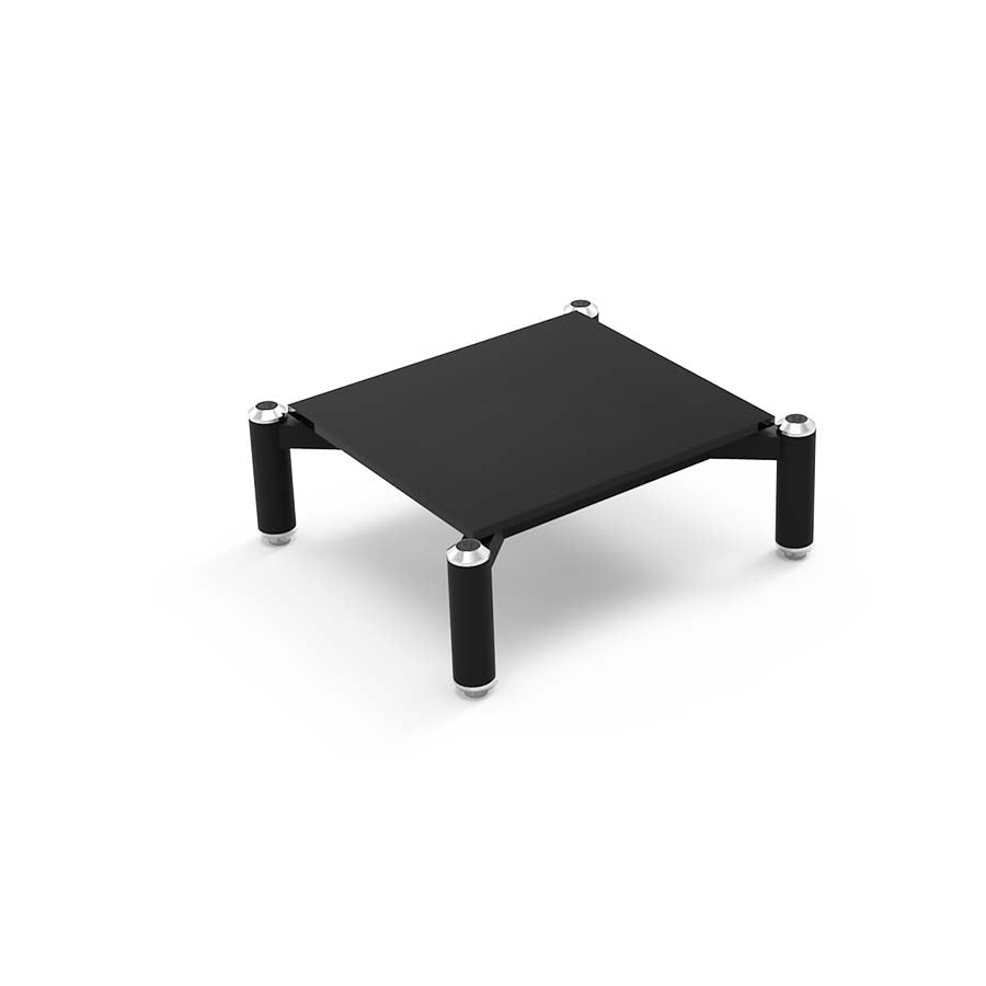 Norstone Spider 1 - Modulär hifi-bänk Modulär hifi-bänk Svart/svart glas