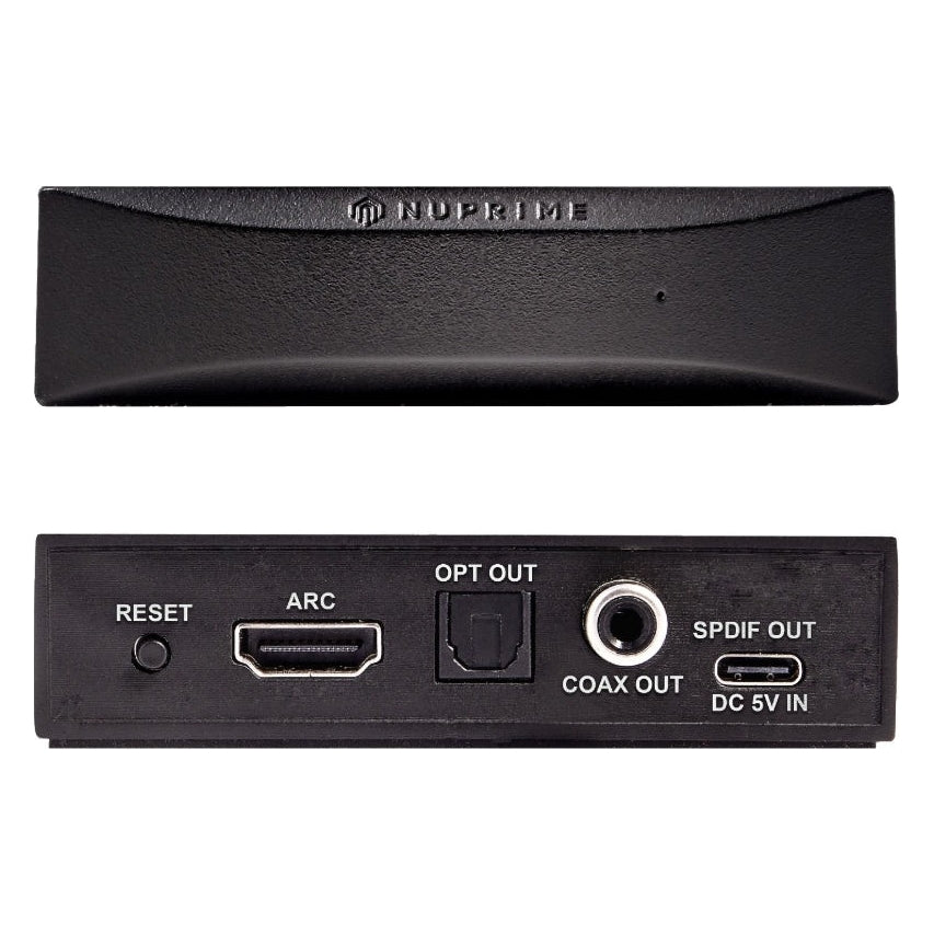 NuPrime ARC Mini - Extrahera ljudet från din TV HDMI ARC adapter
