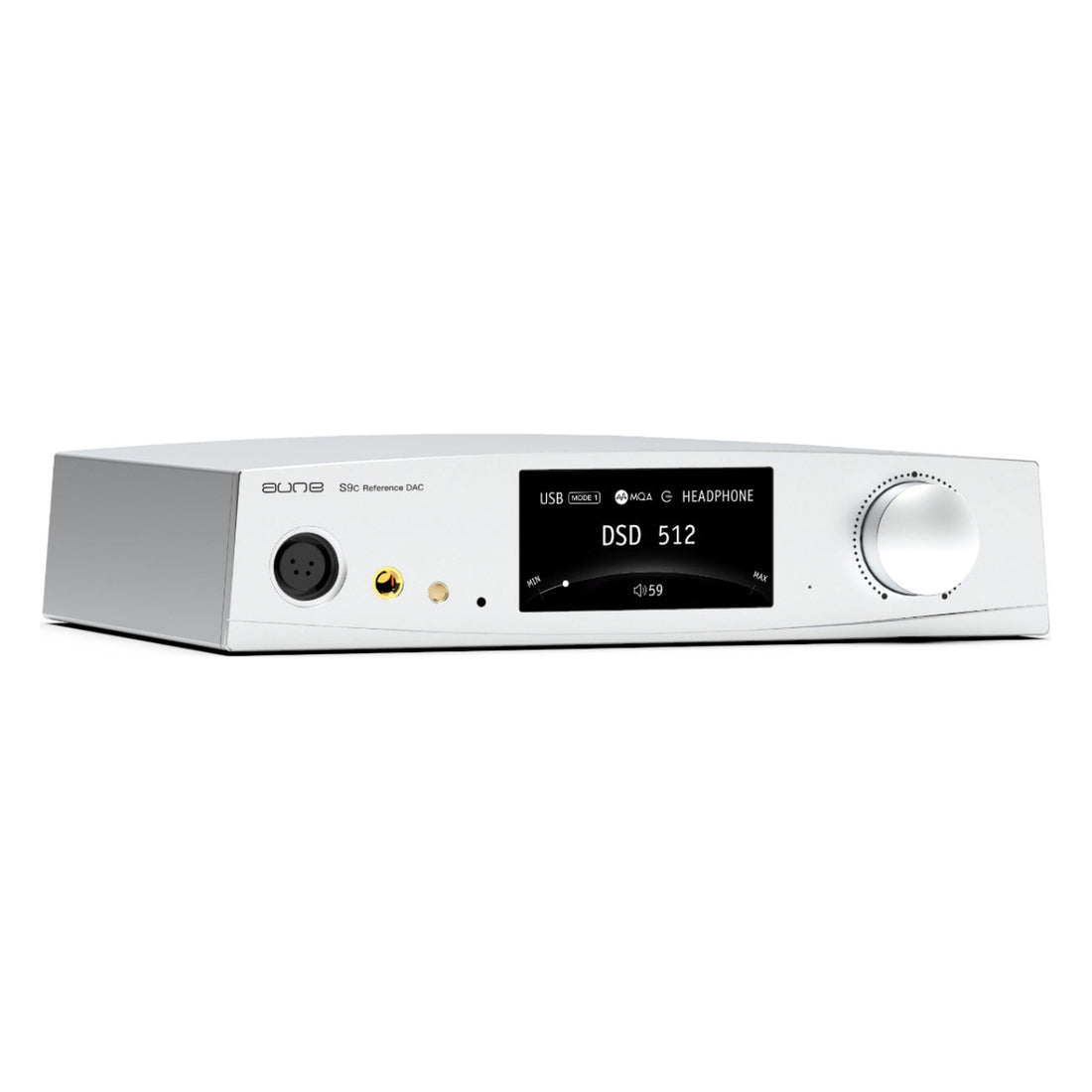 Aune S9c Pro - DAC 2x ESS ES9068A, Klass A Hörlursförstärkare