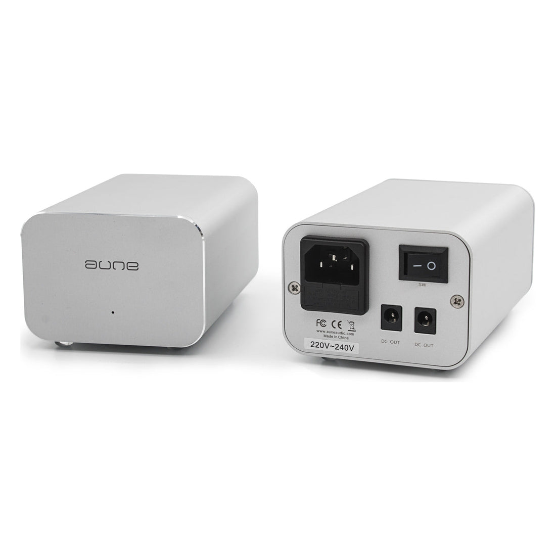 Aune XP2 Nätaggregat Silver