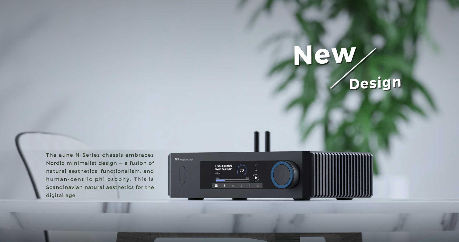 *DEMO* Aune N5 EVO - Musikstreamer Nätverksspelare