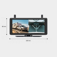 AutoVox Solar 5 Pro 2X - (2st pro kameror) Backkamera