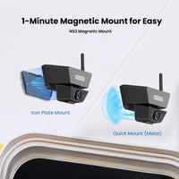 AutoVox Solar 5 Pro - Trådlös backkamera Backkamera