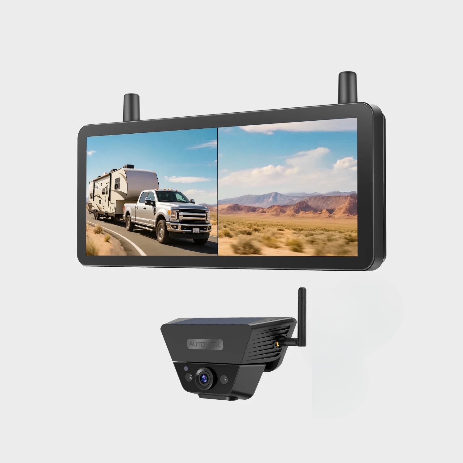 AutoVox Solar 5 Pro - Trådlös backkamera Backkamera