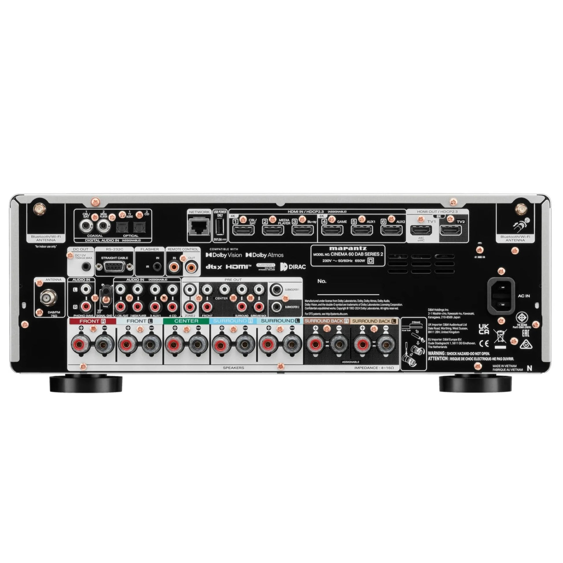 Marantz Cinema 60 DAB Series 2 - Hemmabioförstärkare