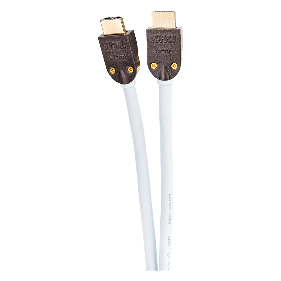 Supra HDMI-HDMI UHD8K WHITE (1-5m) Hdmi-kabel