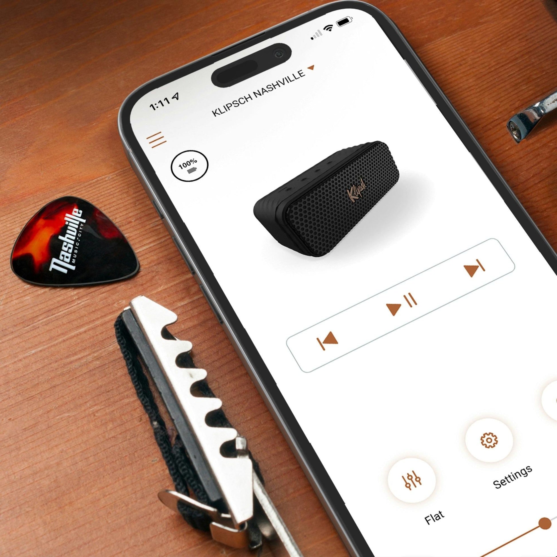 Klipsch Nashville - Portabel Blåtandshögtalare portabla högtalare