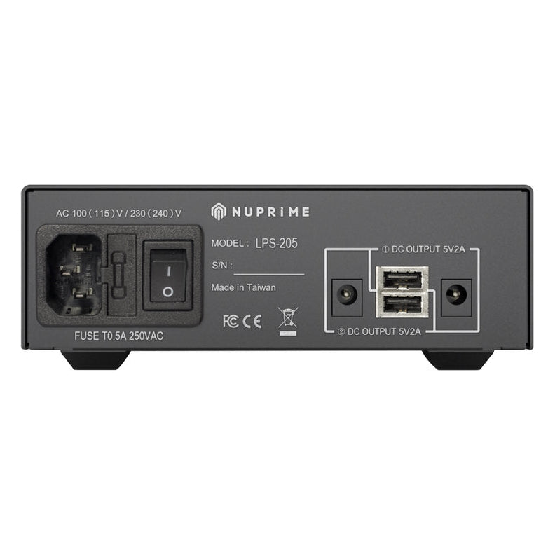 NuPrime Omnia SW-8 + LPS-205 PSU Nätverksswitch