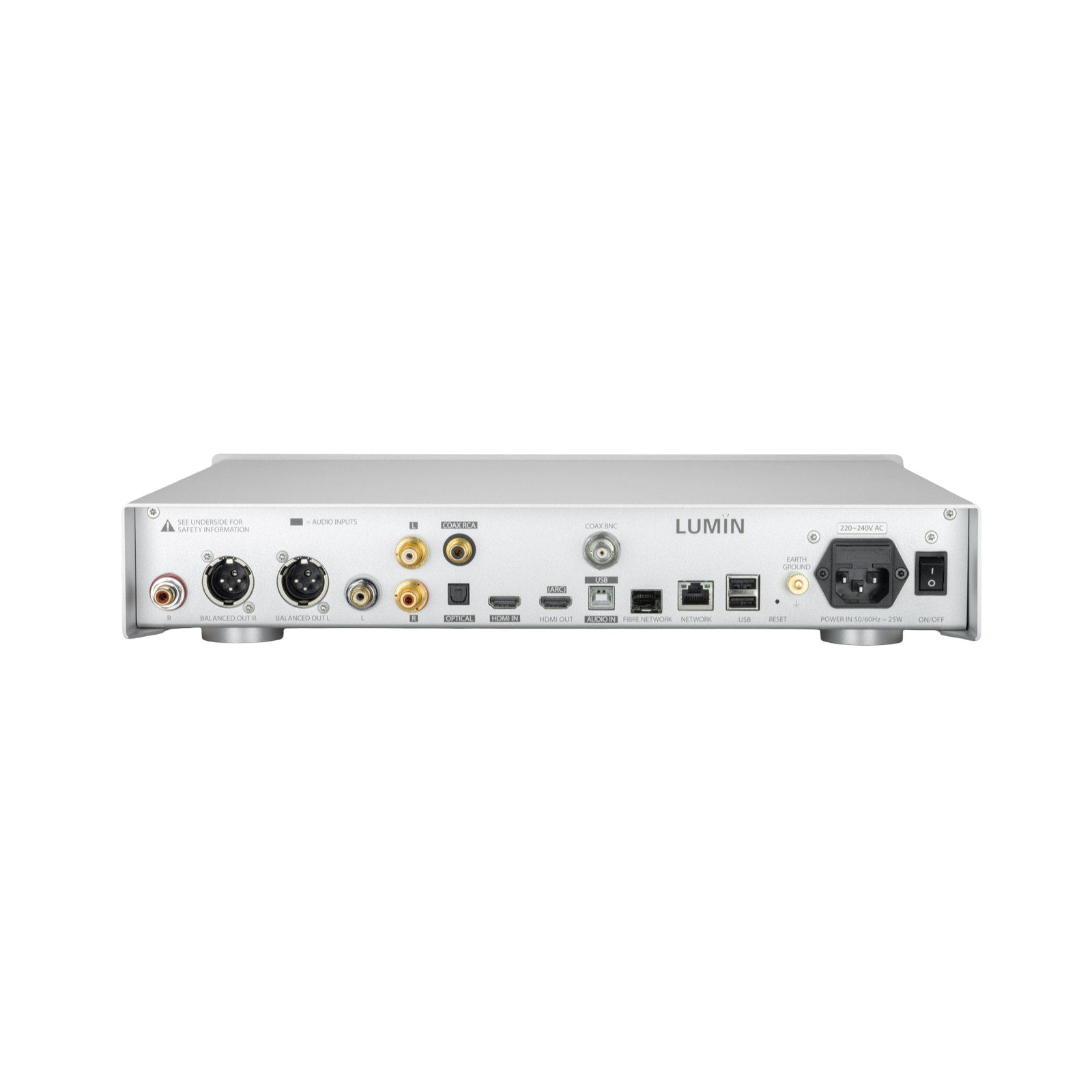 Lumin P1 Mini - Streamer DAC Försteg Musikstreamer