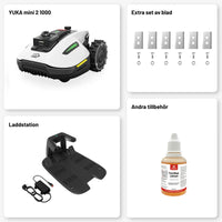 YUKA Mini 2 - 1000 (2026) - LiDAR Robotgräsklippare för 1000m² Robotgräsklippare