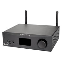 NuPrime WR-2 - Stereoförsteg med inbyggd streaming, HDMI ARC Nätverksspelare