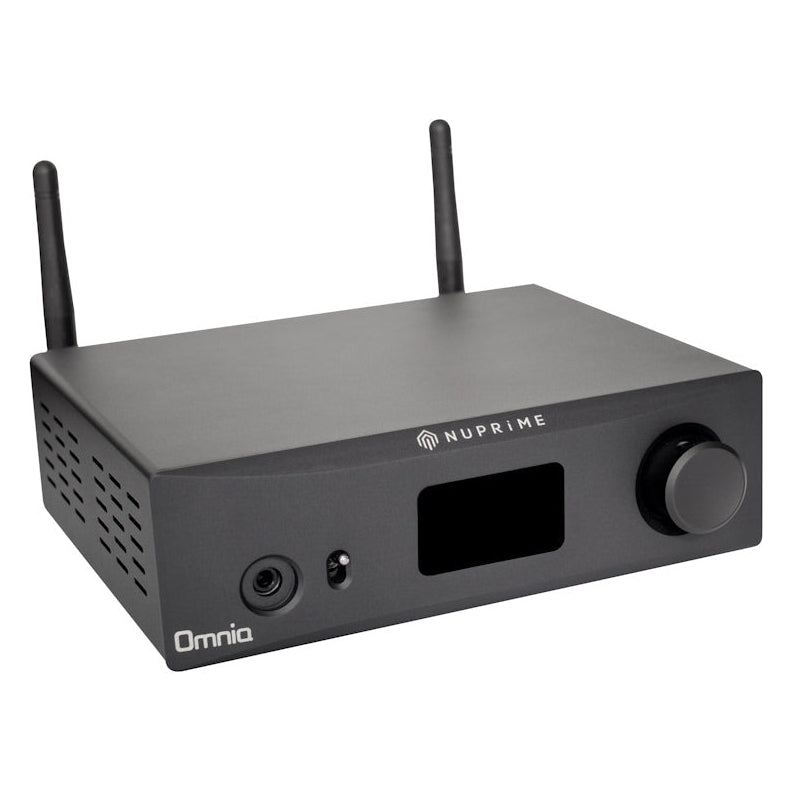 NuPrime WR-2 - Stereoförsteg med inbyggd streaming, HDMI ARC Nätverksspelare