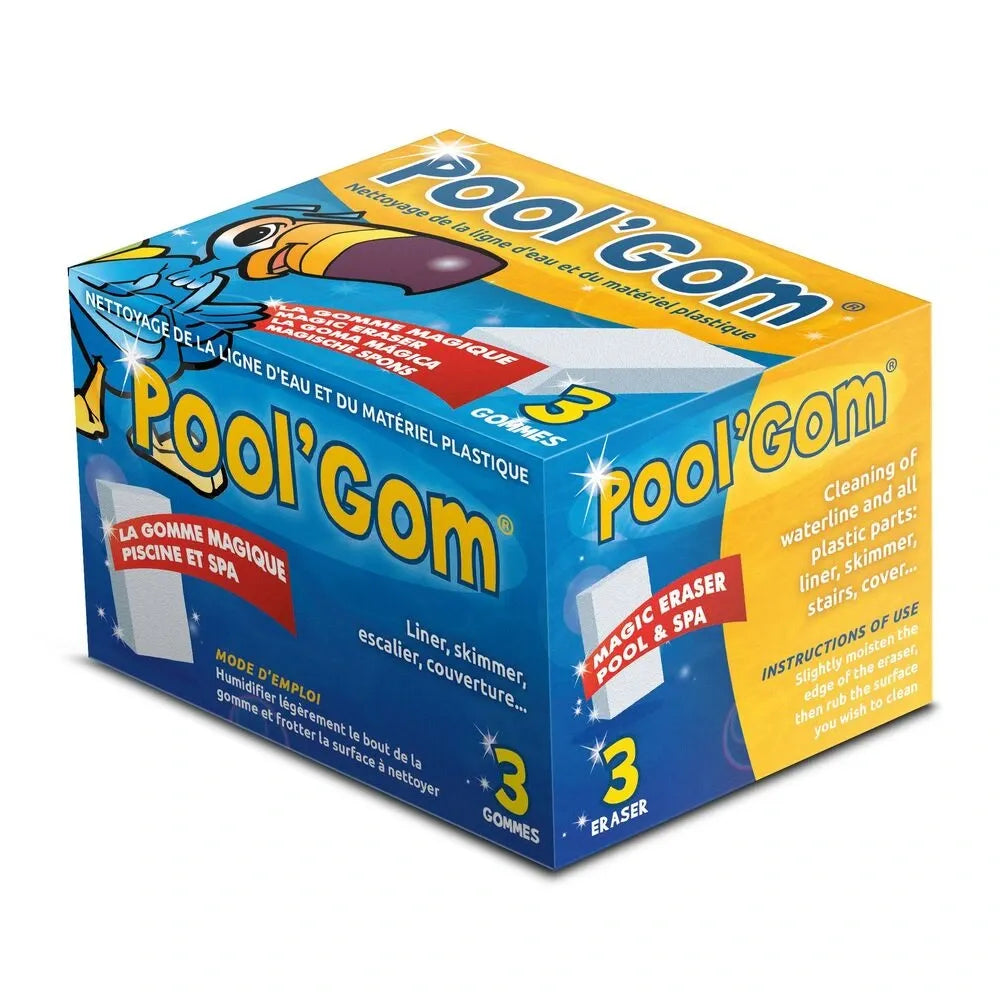 PoolGom rengöringssvamp 3-pack SPA-bad tillbehör