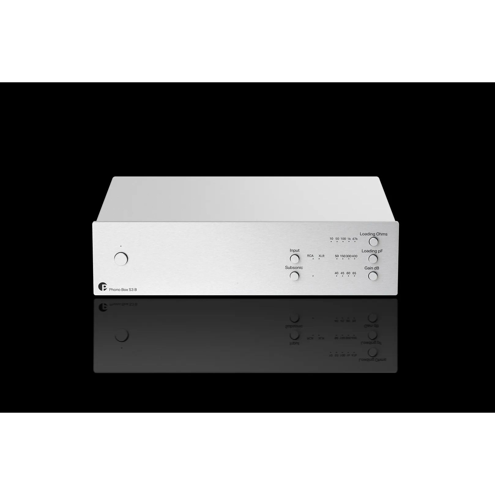 Pro-Ject Phono Box S3 B - Rörbaserad Phonoförstärkare med balanserad dual mono-design RIAA-Steg