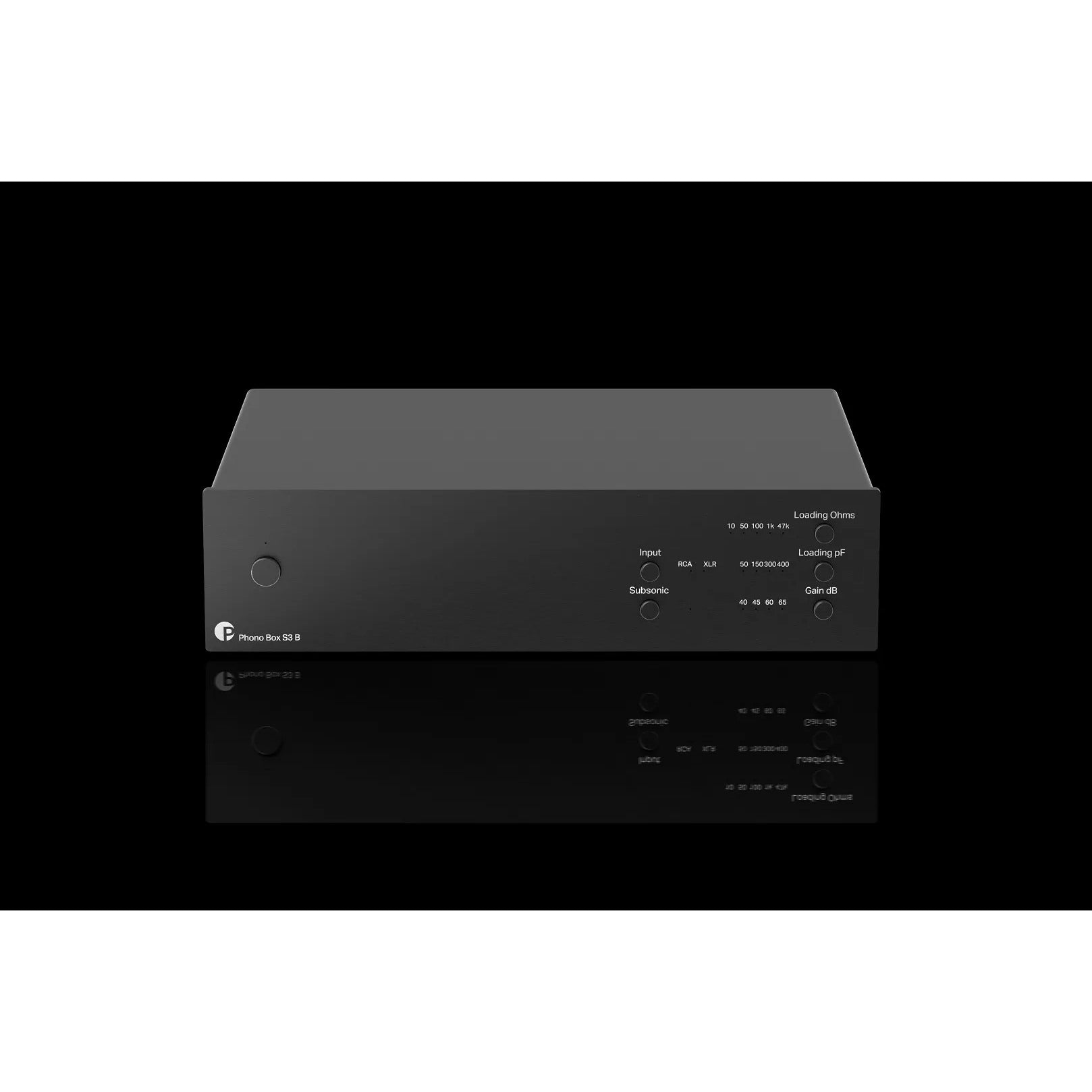 Pro-Ject Phono Box S3 B - Rörbaserad Phonoförstärkare med balanserad dual mono-design RIAA-Steg